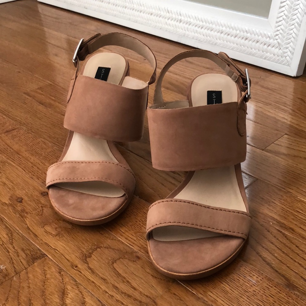 Steven by Steve Madden block heels, size 9.5